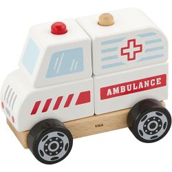 VIGA Stabel Ambulance i træ