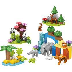 LEGO® DUPLO® 3-i-1 vilde dyrefamilier