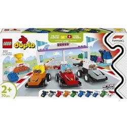 LEGO® DUPLO® F1®-teams med racerbiler