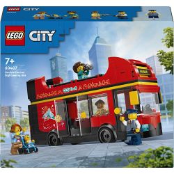 LEGO® City Rød Dobbeltdækker-turistbus