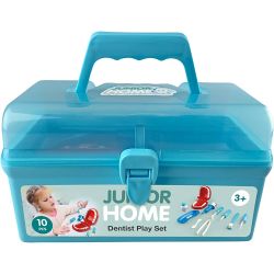 Tandl&aelig;ges&aelig;t, str. 12,5x15x22 cm, 11 dele, 11 stk./ 1 stk.