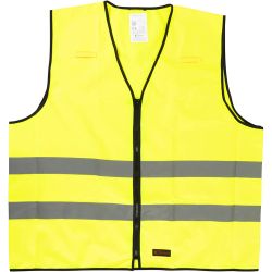 Refleksvest med lynlås