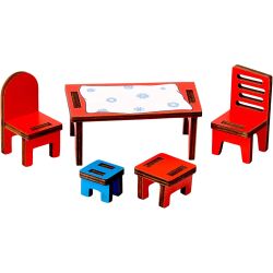 Pippi dukkehus møbler