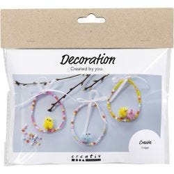 Mini DIY Kit Dekoration, ass. farver, 1 pk.