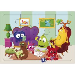 Babblarna Træpuslespil