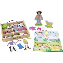Melissa &amp; Doug Magnetiske påklædningsdukker