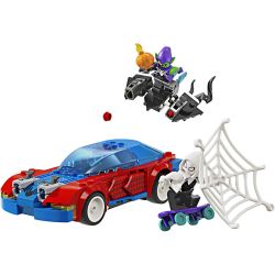 LEGO® Heros Marvel Spider-Mans Racerbil og Venom Green Goblin