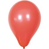 Balloner, runde, diam. 23 cm, rød, 10 stk./ 1 pk.