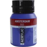 Amsterdam acrylmaling - Ultramarine. 500 ml., 1 stk.