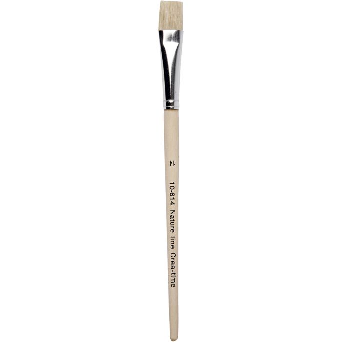 Nature Line Pensler, 14, L: 20 cm, B: 15 mm, flad, 12stk./ 1 pk.