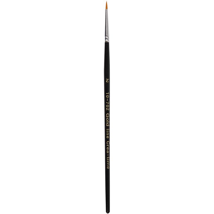 Nylon Pensler, nr. 2, L: 17 cm, B: 2 mm, rund, 12 stk./ 1 pk.