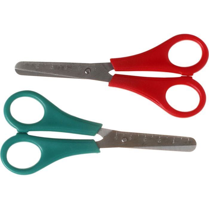 Børnesaks, L: 13 cm, 12stk./ 1 pk.