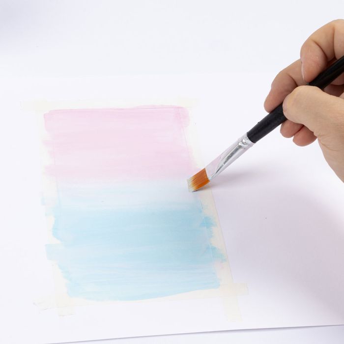 Sådan laver du graduering med gouache