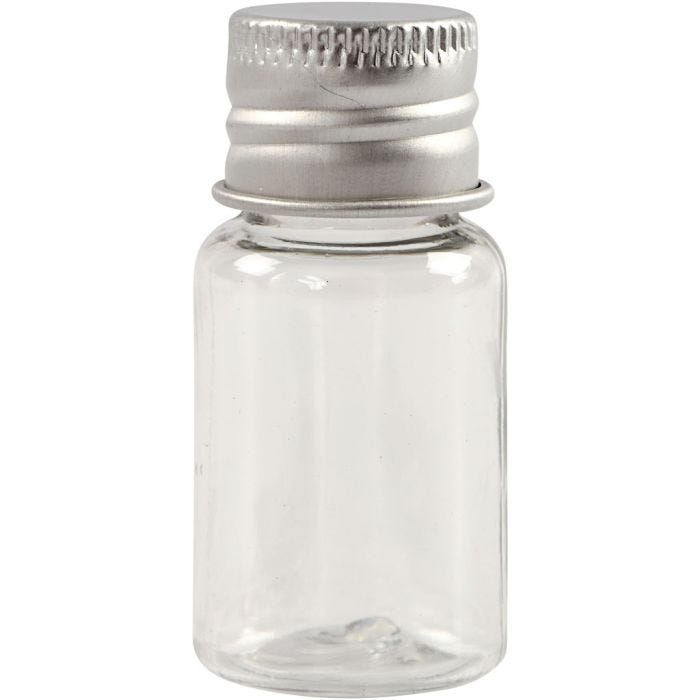 Plastdåse med låg, H: 48 mm, diam. 23,5 mm, 13 ml, 10 stk./ 1 pk.