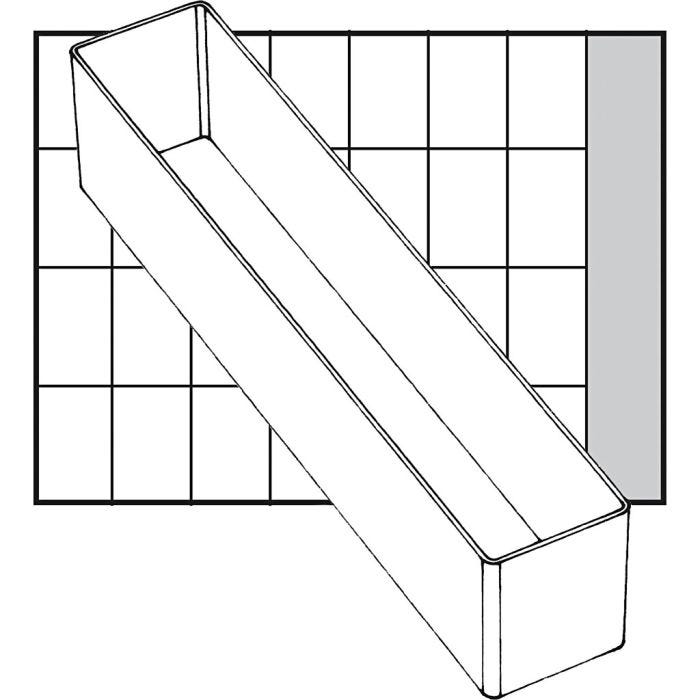 Basisindsats, nr. A9-4, H: 47 mm, str. 218x39 mm, 1 stk.