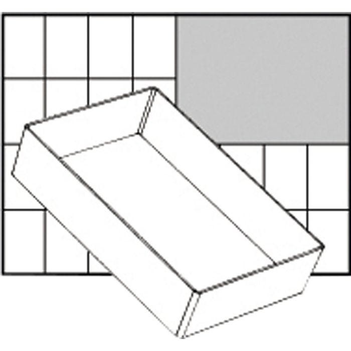 Basisindsats, nr. A6-1, H: 47 mm, str. 157x109 mm, 1 stk.