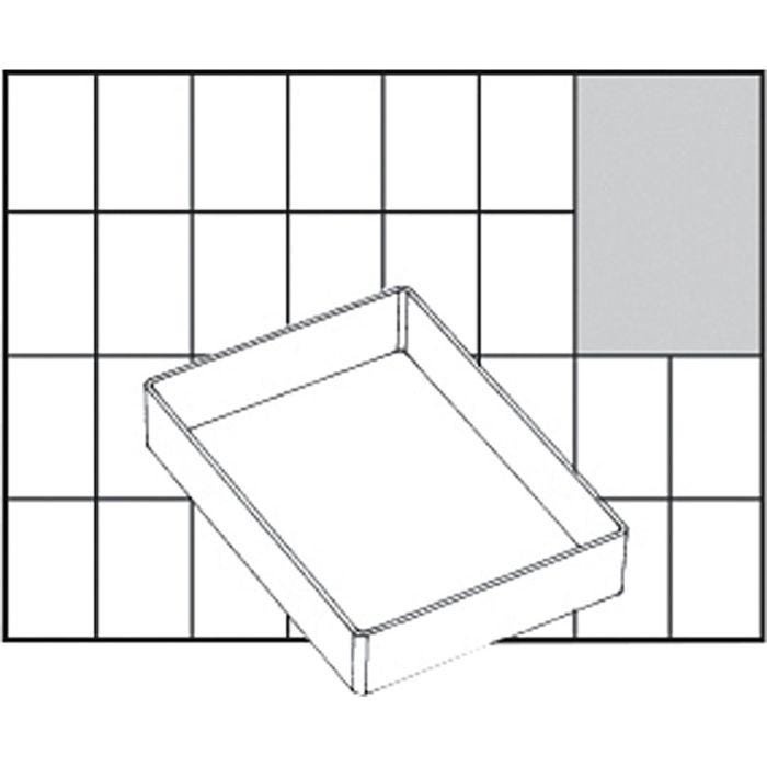 Basisindsats, H: 24 mm, str. 109x79 mm, 1 stk.