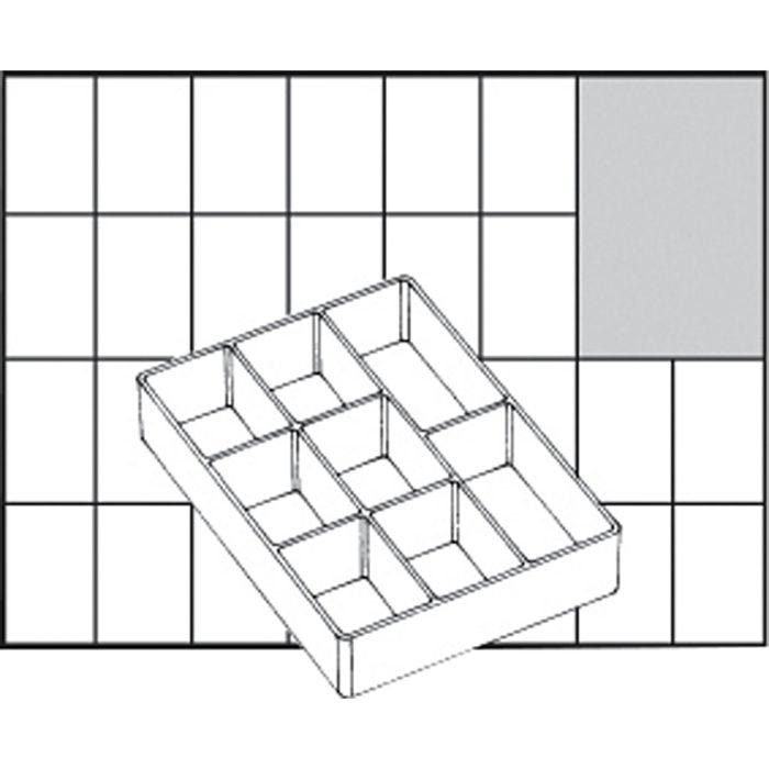 Basisindsats, nr. A78 Low, H: 24 mm, str. 109x79 mm, 1 stk.