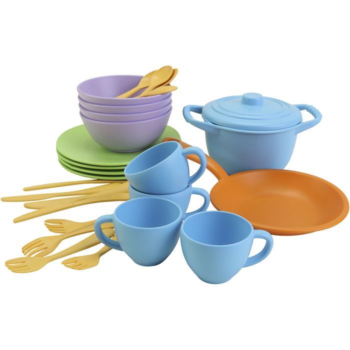 green toys Spisesæt, 27 dele/ 1 sæt