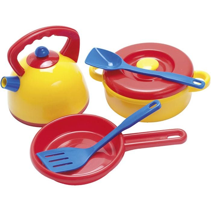 dantoy Gryder og Pander, 6 dele/ 1 sæt