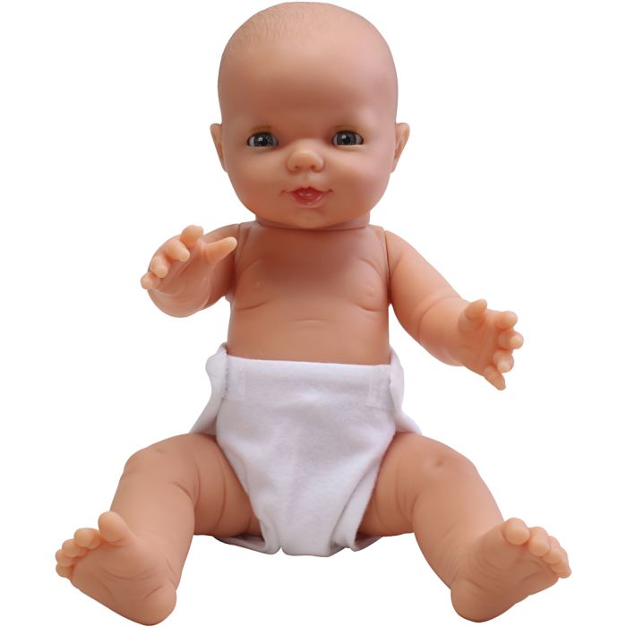 Babydukke, dreng, str. 38 cm, 4 stk./ 1 sæt