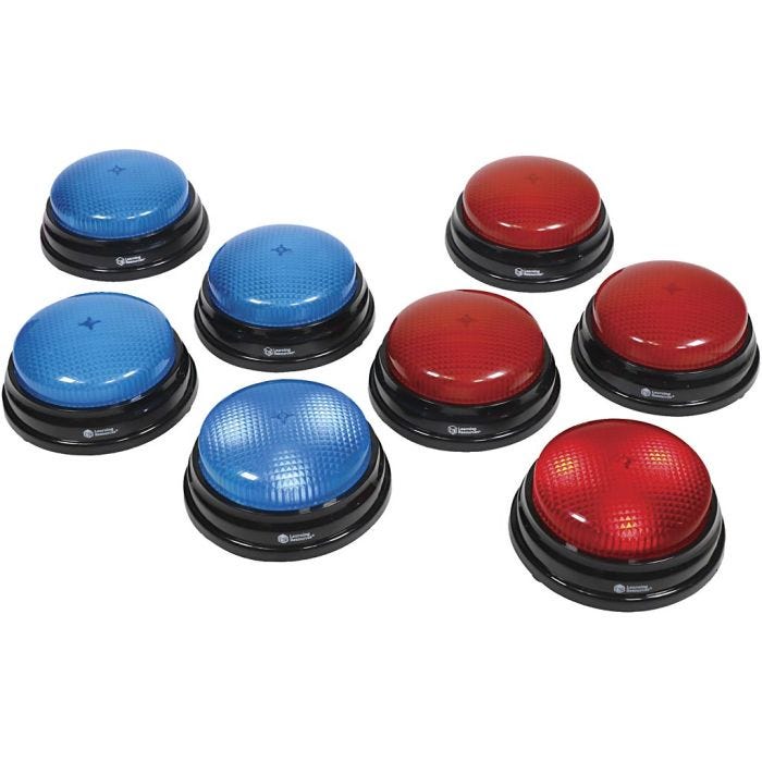 Svarknapper, 8 stk., 1 pk.