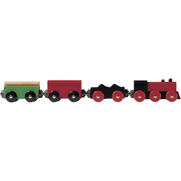 Togsæt Old timer, L: 33 cm, str. 33 cm, 4 stk./ 1 pk.