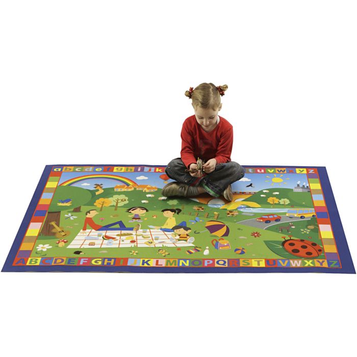 ABC Legetæppe, str. 100x150 cm, 1 stk.