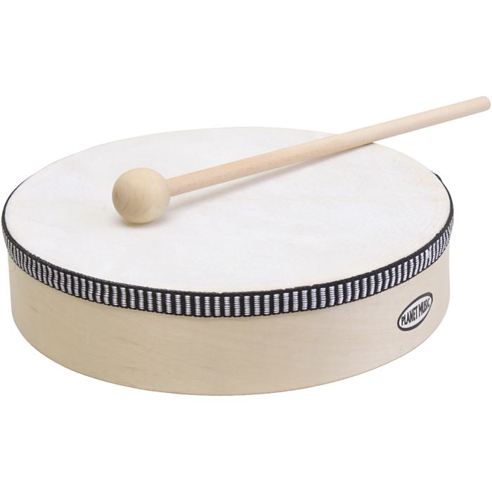 Håndtromme, diam. 20 cm, 1 stk.