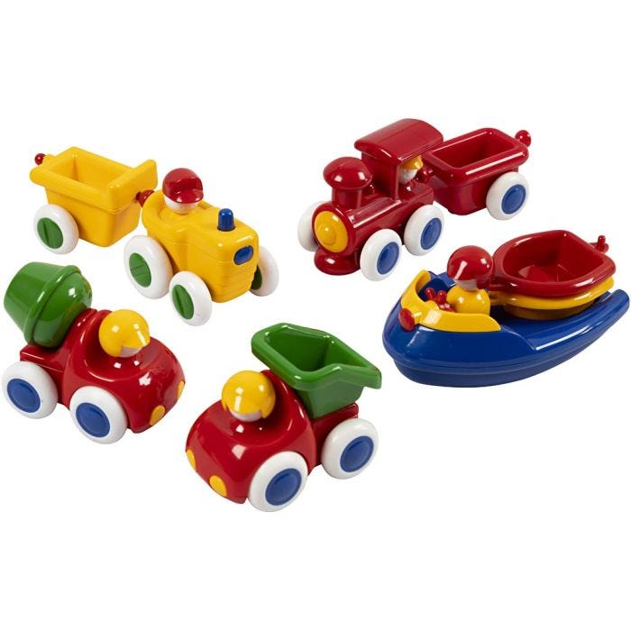TOLO Køretøjer, 9 dele/ 1 sæt