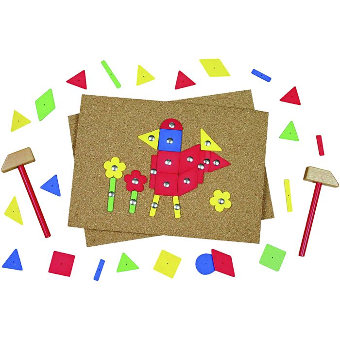 beleduc Hammermosaik, 158 stk./ 1 pk.