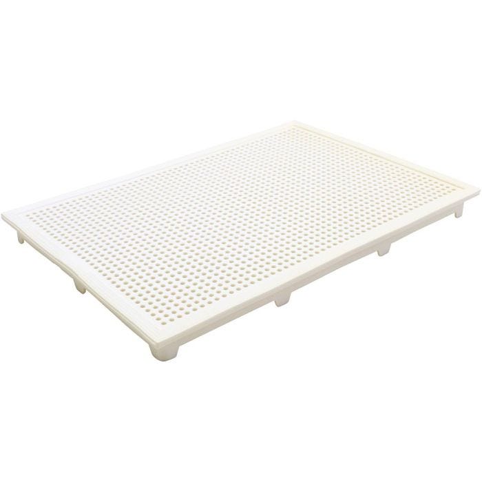 Educo Ekstra plade til pindemosaik, str. 19,5x27,5 cm, hvid, 10 stk./ 1 pk.