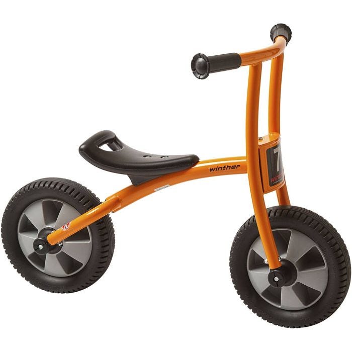 Winther Løbecykel Circleline, H: 72 cm, L: 96, B: 45 cm, 1 stk.