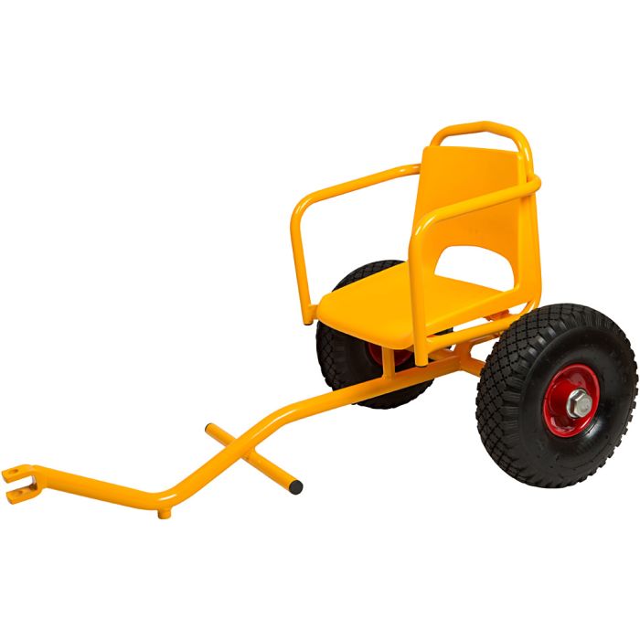 RABO Moon-Car Sulky, H: 58,5, L: 98 cm, B: 58,5 cm, gul, 1 stk.