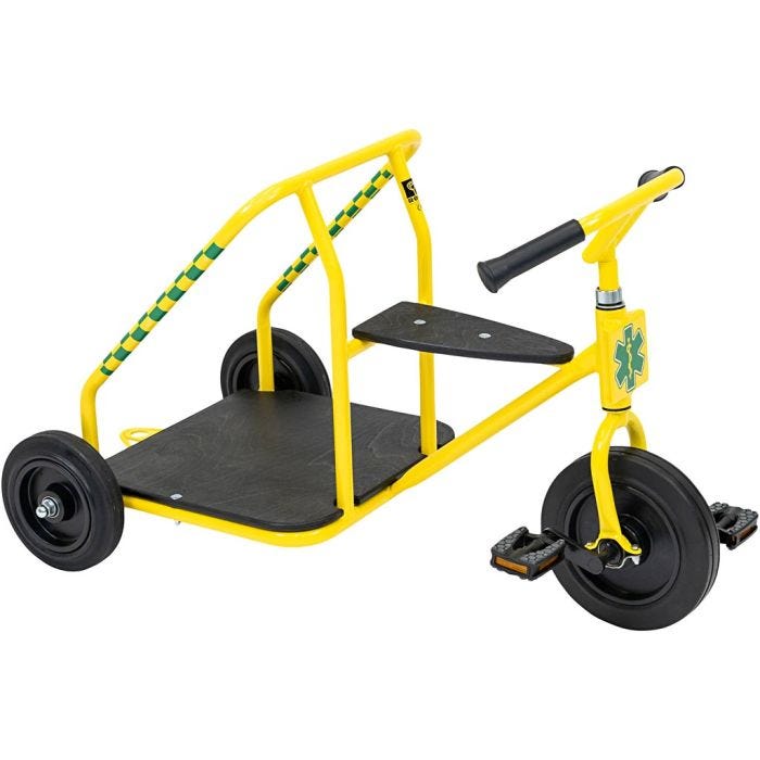 ROSE HERO Cykeltaxa, Ambulance, H: 60 cm, L: 98 cm, B: 60 cm, 1 stk.