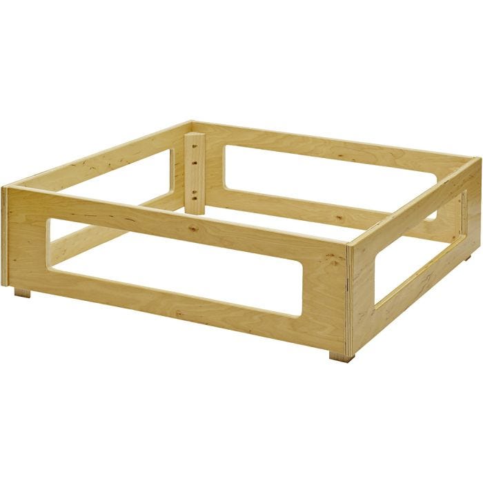 Træningsskammel, str. 65x65x20 cm, 1 pk.