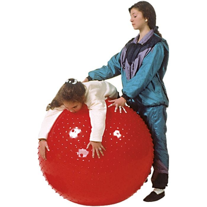 Kæmpe terapibold med nupper, diam. 65 cm, 1 stk.
