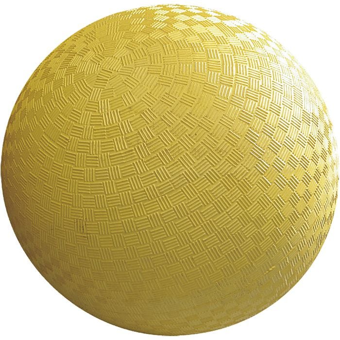 Allround Bold, diam. 18 cm, gul, 6 stk./ 1 pk.