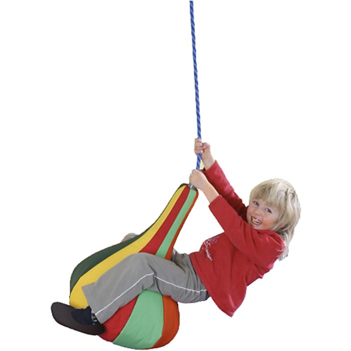 Dråbegynge, L: 215 cm, diam. 40 cm, ass. farver, 1 stk.