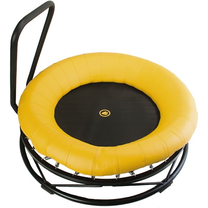 GONGE® Trampolin med håndtag, H: 73 cm, diam. 103 cm, 1 stk.