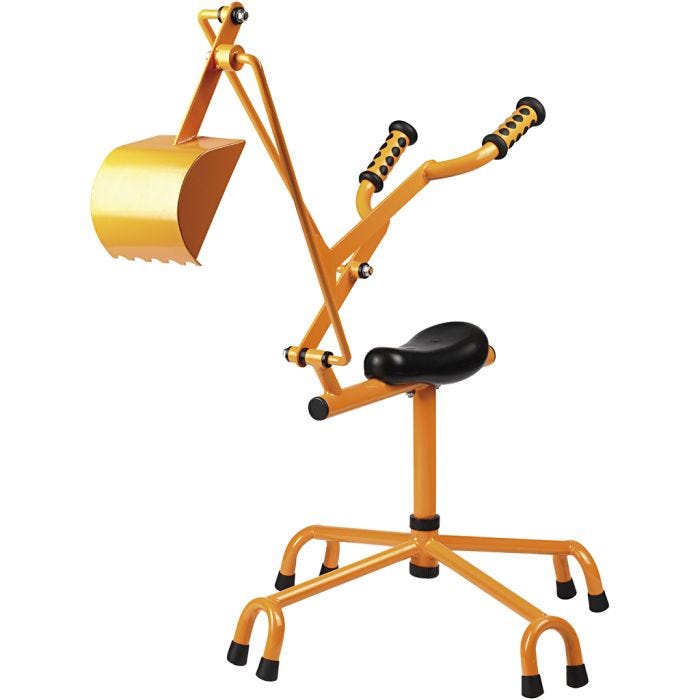 TopTrike by beleduc Gravko Orange, str. 600x600x900 mm, 1 stk.