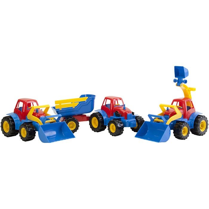 dantoy Traktorsæt, str. 30-42 cm, 3 stk./ 1 sæt