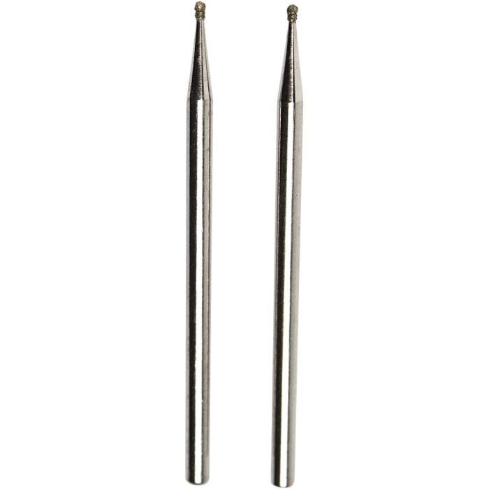 Diamantstift, str. 1,0 mm, 2stk./ 1 pk.