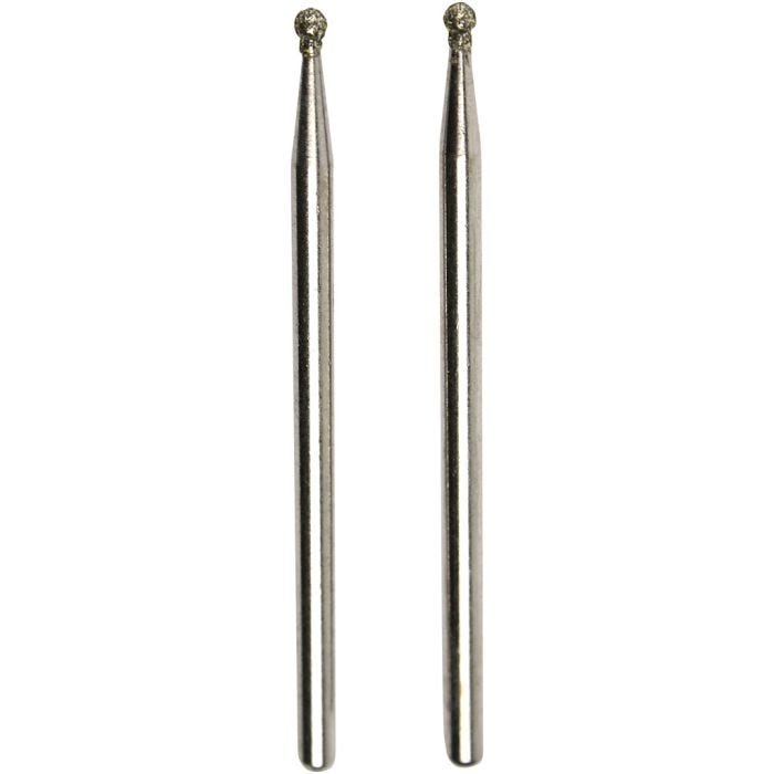 Diamantstift, str. 1,8 mm, 2 stk./ 1 pk.