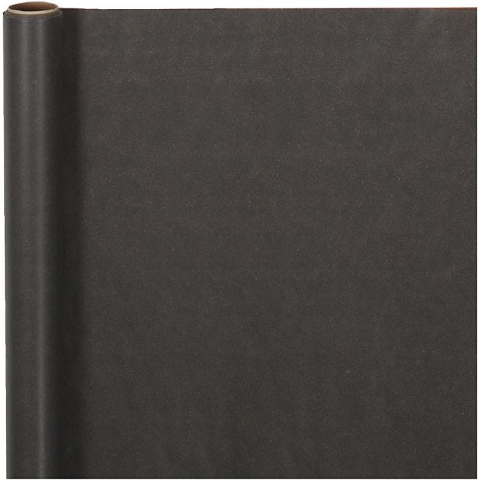 Gavepapir, B: 50 cm, 60 g, sort, 5m/ 1 rl.