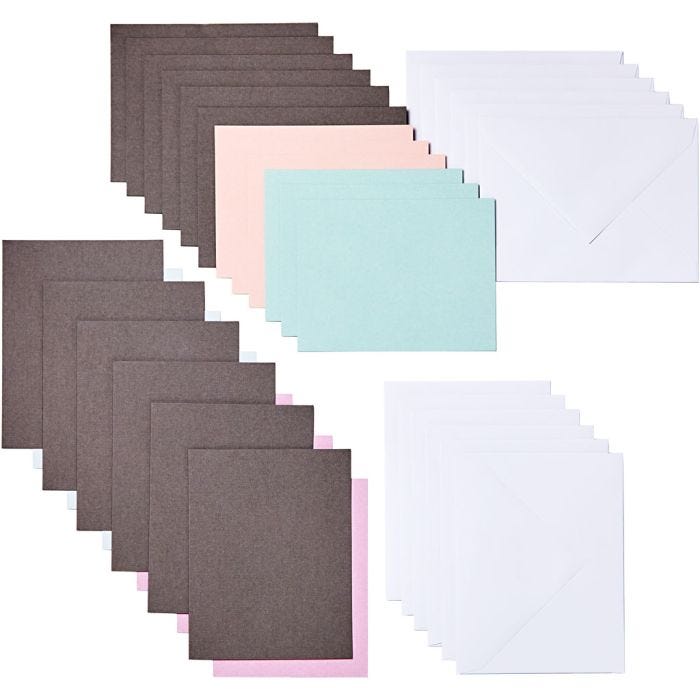 Cricut Joy Indlægskort (Neutrale), pastelfarver, 12 stk./ 1 pk.