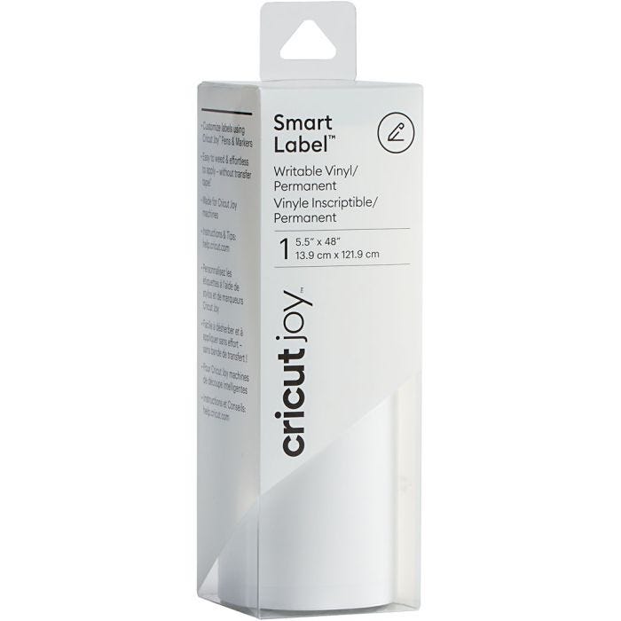 Cricut Joy Smart Labels, str. 14x122 cm, hvid, 1 stk.