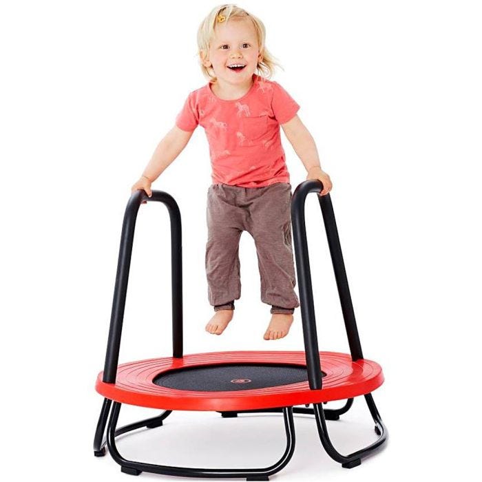 Trampolin til småbørn , H: 14, diam. 74 cm, 1 stk.