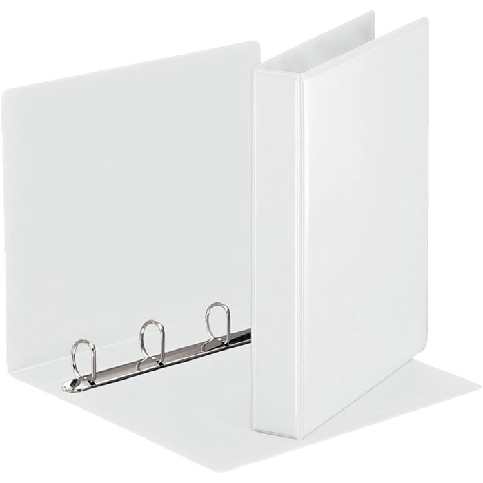 Katalogringbind, B: 51 mm, A4, hvid, 10 stk./ 1 pk.