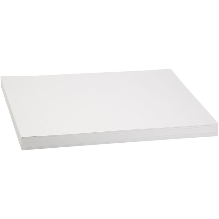 Karton, A3, ark 297x420 mm, 250 g, hvid, 100 ark/ 1 pk.